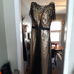 Evening gown wedding dress / party dress